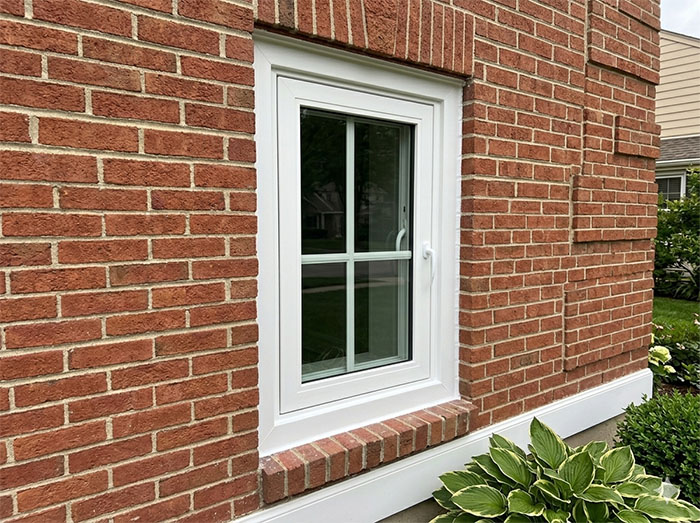 New Andersen replacement windows in a Drexel Hill PA home letting in natural light