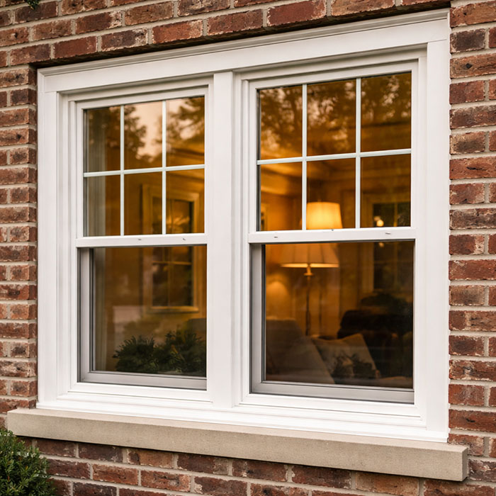 New Andersen replacement windows in a Swarthmore PA home letting in natural light