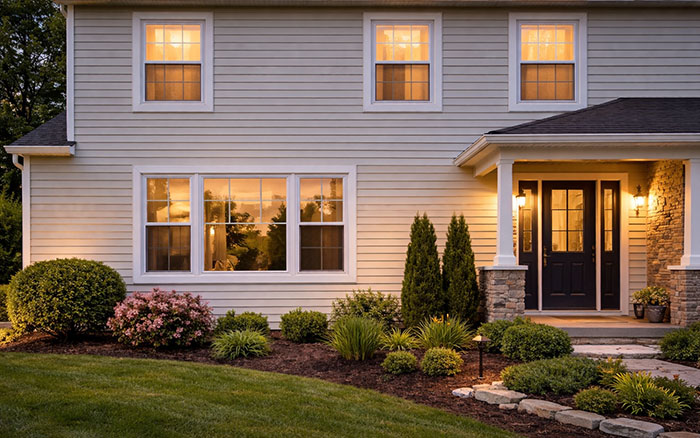 Andersen Certified Elite Contractor installing replacement windows in Bergenfield NJ