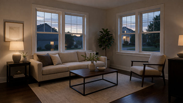 Andersen Certified Elite Contractor installing replacement windows in Kennett Square PA