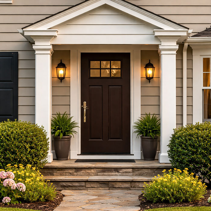 New ProVia entry door installation in a Phoenixville PA home