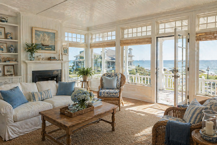 New Andersen replacement windows letting in natural light in a Long Branch NJ home