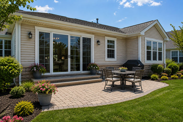 Andersen Certified Elite Contractor installing replacement windows in Berkeley Township NJ