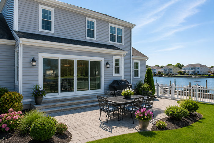 Andersen Certified Elite Contractor installing replacement windows in Lacey Township NJ