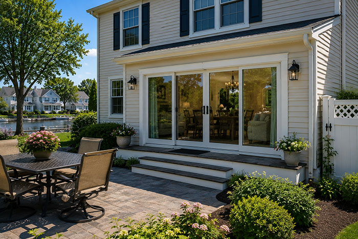 Andersen Certified Elite Contractor installing replacement windows in Little Egg Harbor NJ