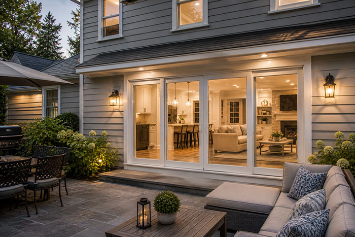 Andersen Certified Elite Contractor installing replacement windows in Parsippany NJ