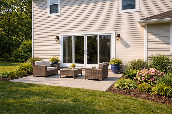 Andersen Certified Elite Contractor installing replacement windows in Monroe Township NJ