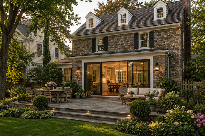 Andersen Certified Elite Contractor installing replacement windows in Doylestown PA