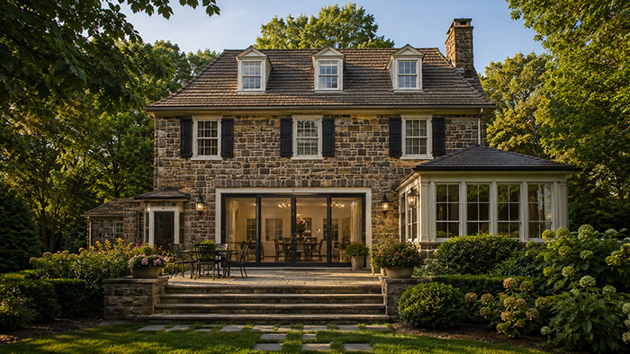 Andersen Certified Elite Contractor installing replacement windows in Fort Washington PA