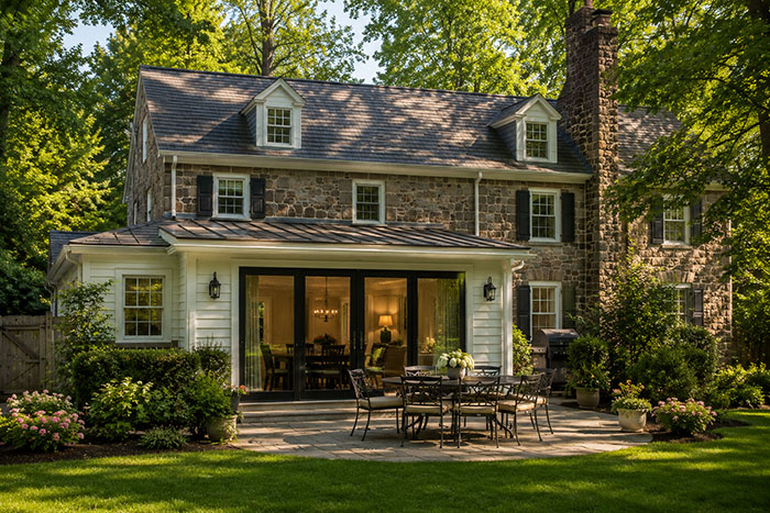 Andersen Certified Elite Contractor installing replacement windows in Wyndmoor PA