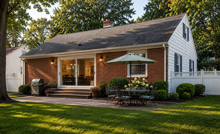 Andersen Certified Elite Contractor installing replacement windows in Levittown PA