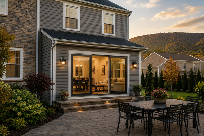 Andersen Certified Elite Contractor installing replacement windows in Macungie PA