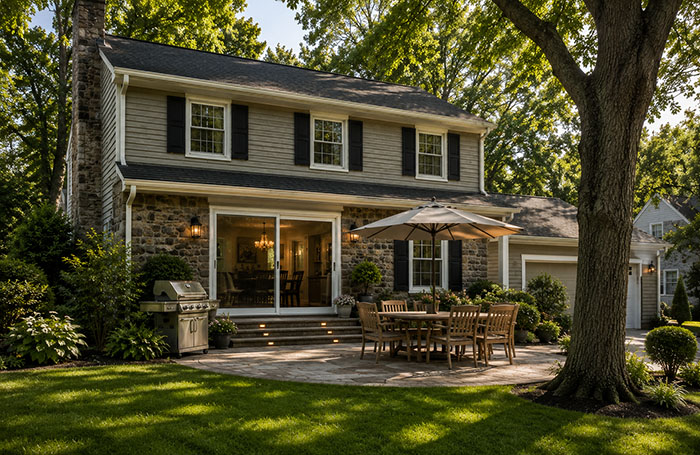Andersen Certified Elite Contractor installing replacement windows in New Britain PA